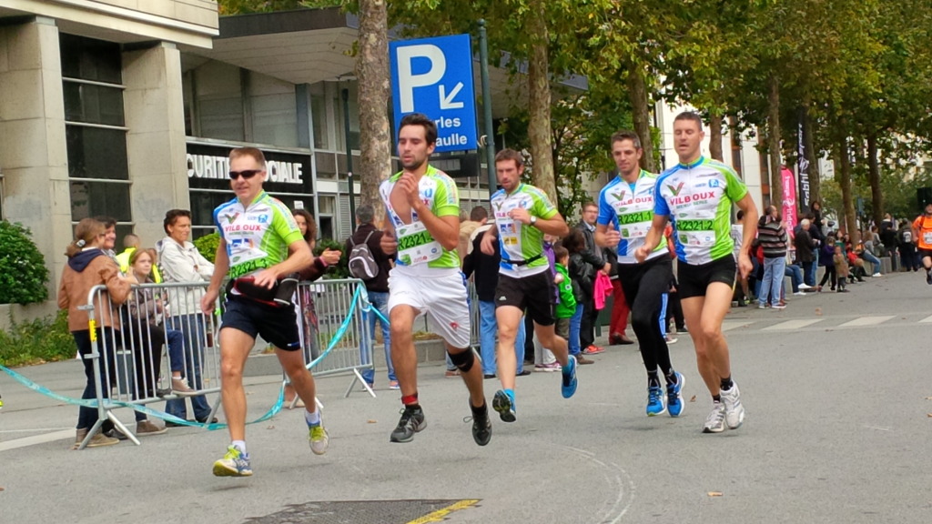 Arrivée du Marathon vert en relais